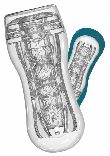 Hero Clear Grip вакуумен мастурбатор с прозрачен ръкав