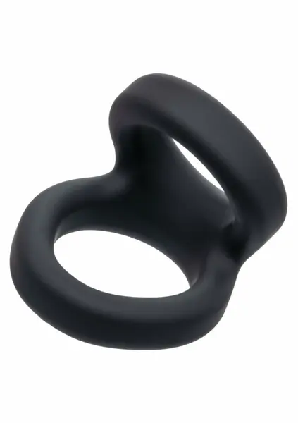 Alpha Liquid Silicone Snug Tugger Ergonomic Support Ring Black