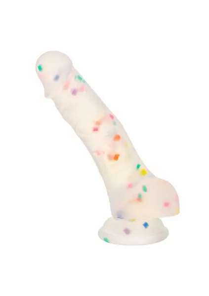 Party Boy Studs Silicone Model 13.25 cm with Suction Cup, Black