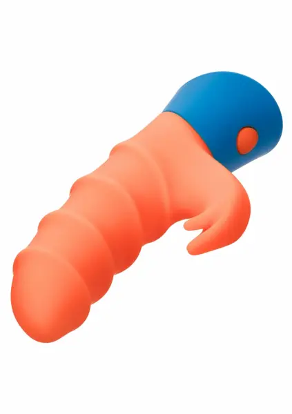 Tickler Rave Vibrator Silicone Waterproof 10 Modes Purple