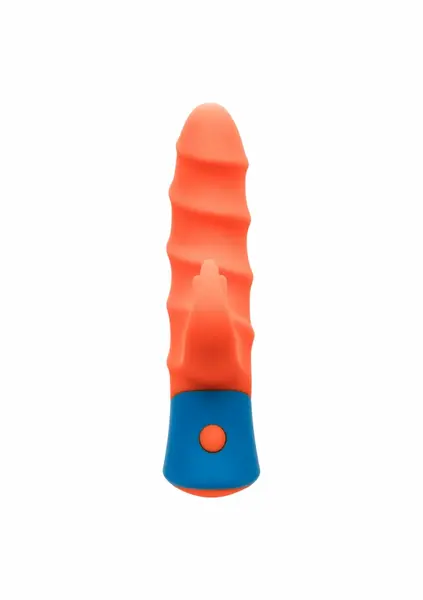 Tickler Rave Vibrator Silicone Waterproof 10 Modes Purple