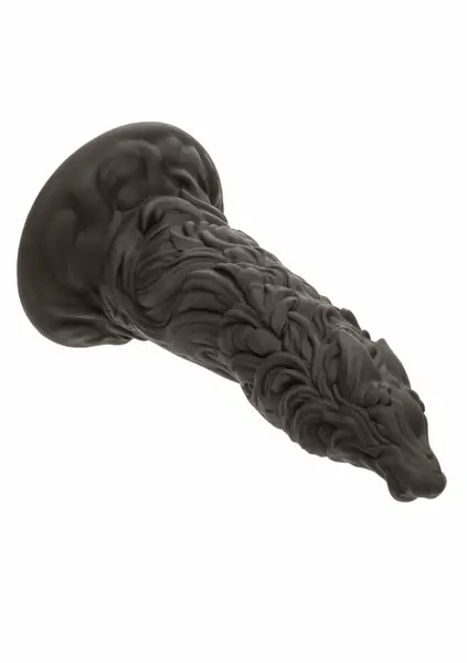Monster Dong The Werewolf Liquid Silicone Intimate Machine Black 25cm