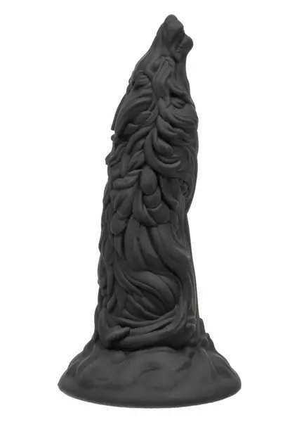 Monster Dong The Werewolf Liquid Silicone Intimate Machine Black 25cm