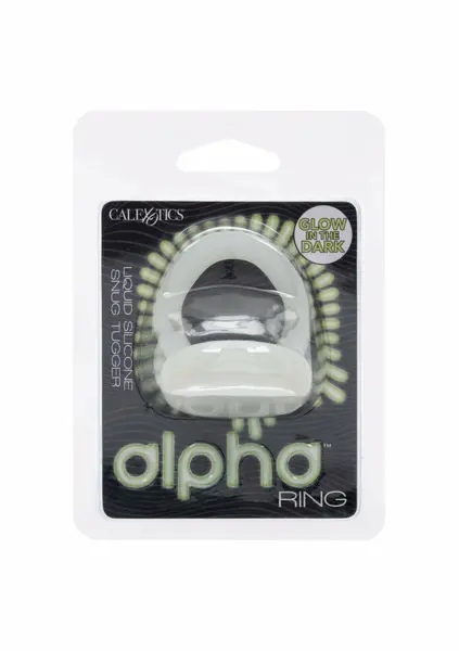 CalExotics Alpha Liquid Silicone Snug Tugger Comfort Ring Black