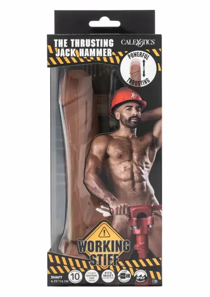 CalExotics The Thrusting Jack Hammer Intimate Machine 10-Speed Waterproof Black