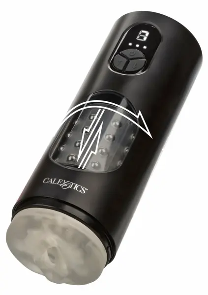CalExotics Bionic Beaded Power Stroker USB-C Rechargeable Intimate Machine