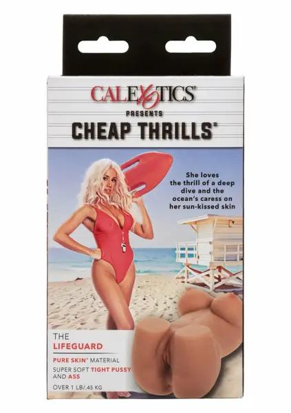 CalExotics Cheap Thrills The Lifeguard Dual Entry Intimate Machine 1 lb