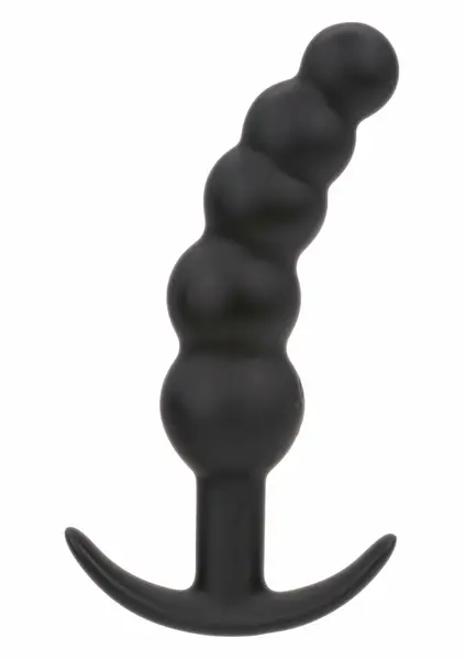 CalExotics Boundless Vibrating X5 Beaded Plug Silicone Waterproof Black