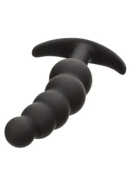 CalExotics Boundless Vibrating X5 Beaded Plug Silicone Waterproof Black