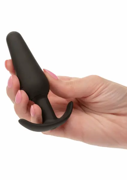 CalExotics Boundless Vibrating Slim Plug Black USB Rechargeable 10 Modes