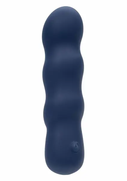 CalExotics Cashmere Satin Swirl G Vibrator - Silky Curved, 10 Modes, USB Rechargeable