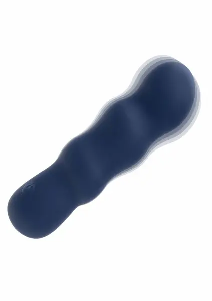 CalExotics Cashmere Satin Swirl G Vibrator - Silky Curved, 10 Modes, USB Rechargeable