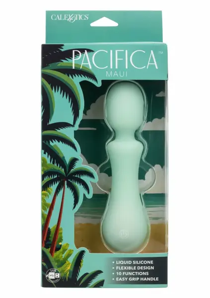 CalExotics Pacifica Maui Massager Liquid Silicone Waterproof USB Rechargeable