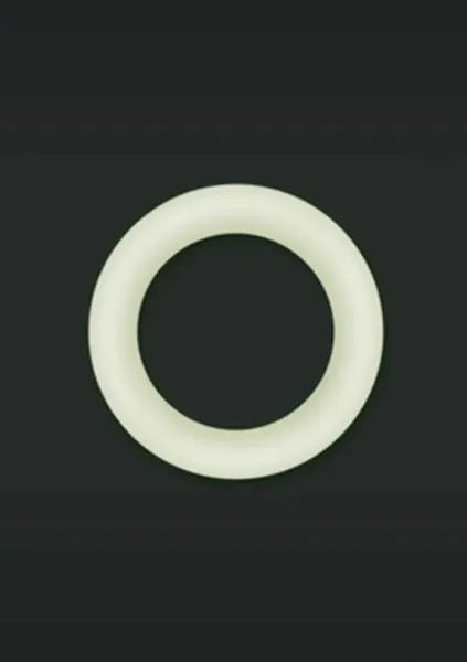 NS Novelties Firefly Halo 50 mm Silicone Ring Small Glow-in-the-Dark