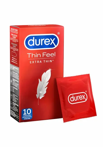 Durex Thin Feel Thin 6 x 10 Ultra-Thin Protective Barrier Set