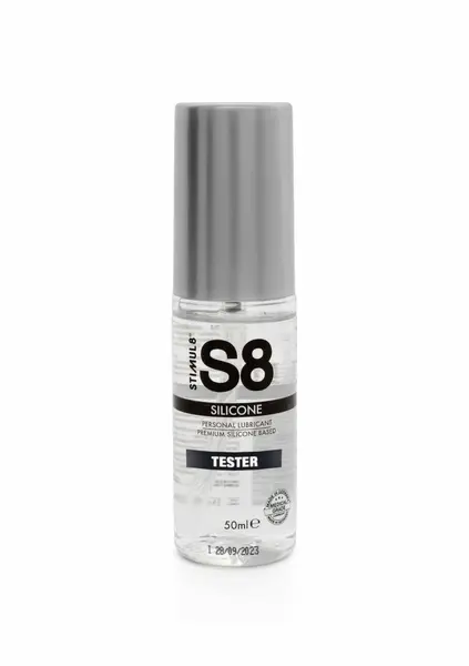 S8 Silicone Lubricant 50ml Tester - Long-Lasting Formula, Compact Size
