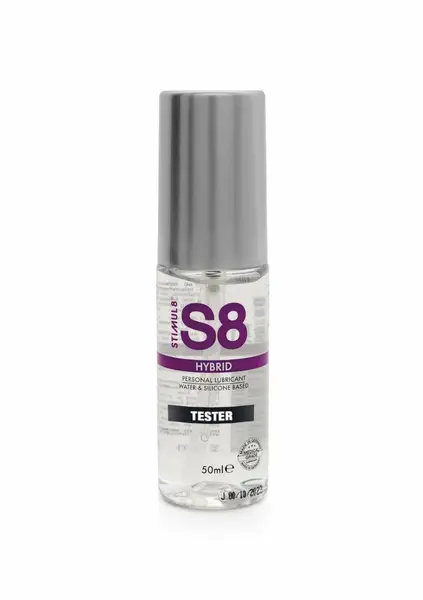 S8 Hybrid Lubricant 50ml Tester - Advanced Water & Silicone Formula