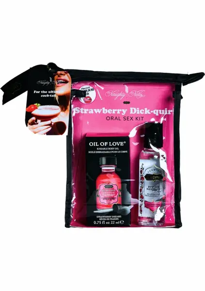 KamaSutra Cocktail Kit Flavored Body Oil & Lubricant Set - 3 Variants, 22ml+59ml