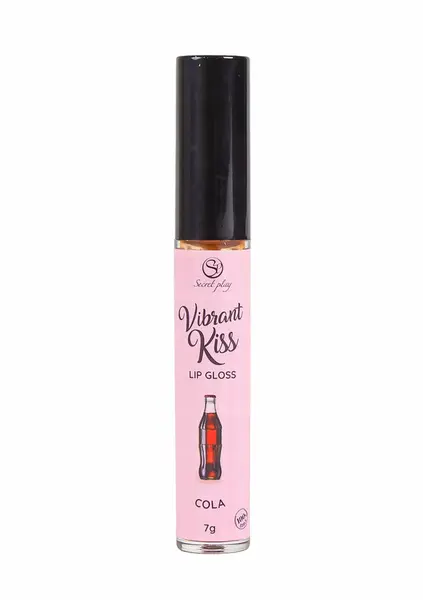 Secret Play Vibrant Kiss Lip Gloss 6g - Flavoured, Vibrating, Edible, Glycerin Base