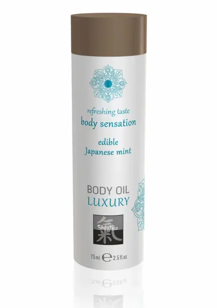HOT Luxury Edible Body Oil 75 ml - Gourmet Flavored Massage Oil