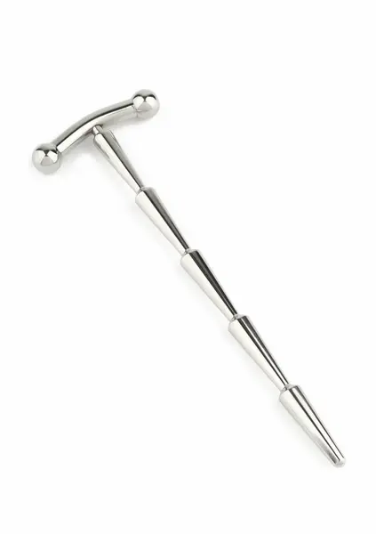 Mr. Steel Smooth Cum Rattle Intimate Plug Stainless Steel 8mm