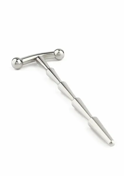 Mr. Steel Smooth Cum Rattle Intimate Plug Stainless Steel 8mm