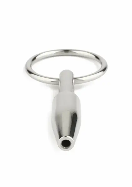 Mini Fucker Open Plug Black 8 cm - Compact Anatomical Plug