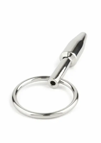 Mini Fucker Open Plug Black 8 cm - Compact Anatomical Plug