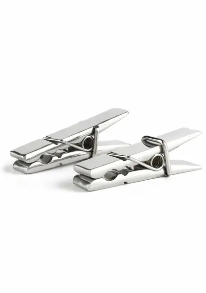 Mr. Steel Clothespins Stainless Steel Adjustable Nipple Clamps