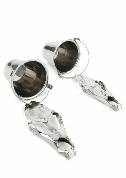 Mr. Steel Nipple Clamps with Adjustable Stainless Steel Buckets 8713221840127