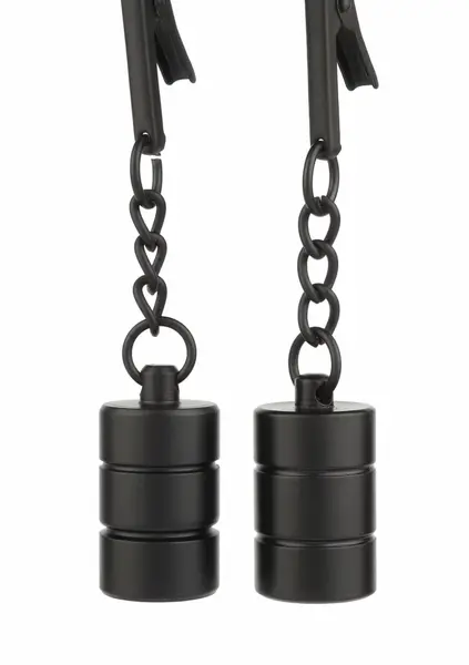 Mr. Steel Adjustable Nipple Clamp Set with Stainless Steel Weights
