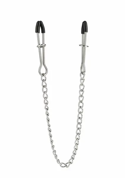 Mr. Steel Tweezer Adjustable Stainless Steel Nipple Clamps with Chain