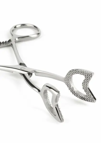 Cube Tongs стоманени щипци с V-образна форма