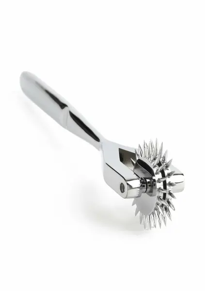 Mr. Steel Double Pin Wheel Stainless Steel Sensory Tool Ergonomic Grip