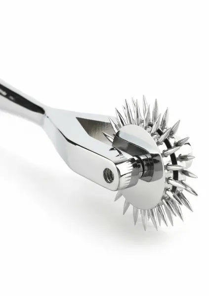 Mr. Steel Double Pin Wheel Stainless Steel Sensory Tool Ergonomic Grip