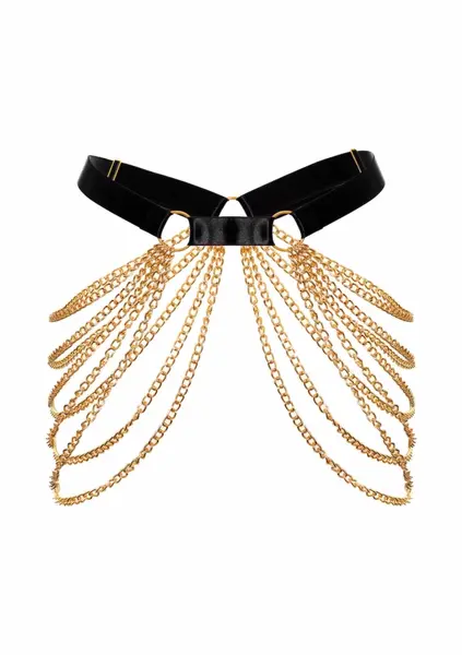 Luxury Chain Belt - Elegant Metallic Hip Accessory, Adjustable Fit