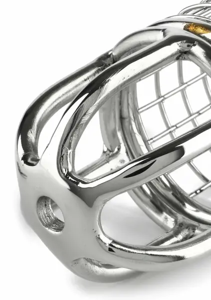 Mr. Steel Matrix Chastity Cage Stainless Steel Secure System