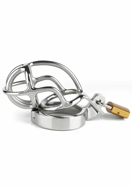 Mr. Steel San Quentin Stainless Chastity Cage - Secure Ventilated System