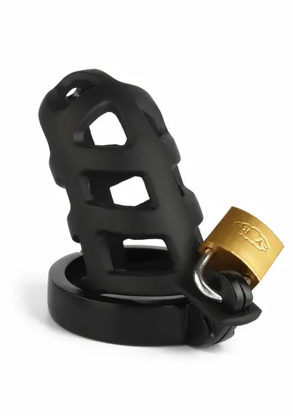 Mr. Steel Chastity Cage Stainless Steel Secure Ventilated Model