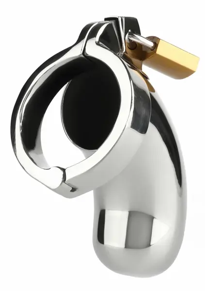 The Brig Male Chastity Device Stainless Steel Secure System 8713221839701