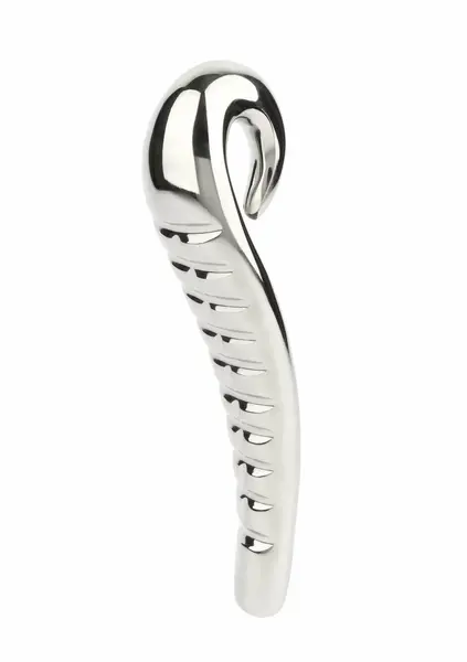 Mr. Steel Devil's Tongue Stainless Steel Intimate Tool Silver 21cm