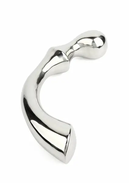 Mr. Steel Deluxe G-Spot Wand Stainless Steel Dual-Ended Ergonomic Tool