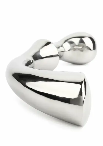 Mr. Steel Deluxe G-Spot Wand Stainless Steel Dual-Ended Ergonomic Tool