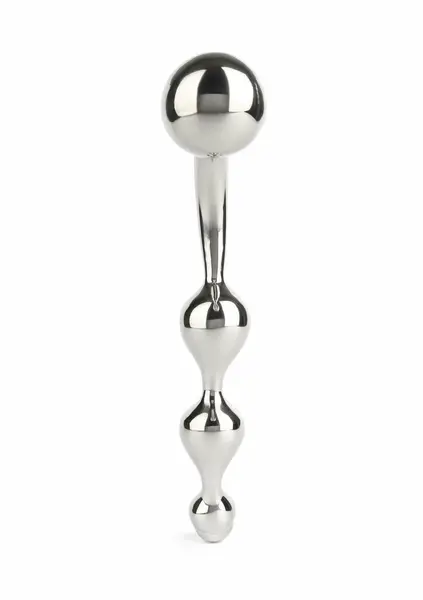 Mr. Steel Twisted Desire Bulb Wand Stainless Steel Ergonomic Tool