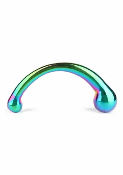 Mr. Steel The Curvy G-spot Rainbow Stainless Steel Intimate Tool