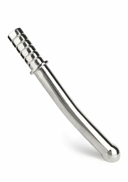 Mr. Steel Pleasure Torch Stainless Steel Curved Wand Ergonomic Grip