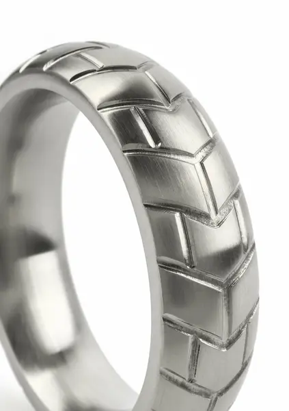 Mr. Steel MeGa Tire C-Ring Satin 50mm - Stainless Steel, Satin Finish