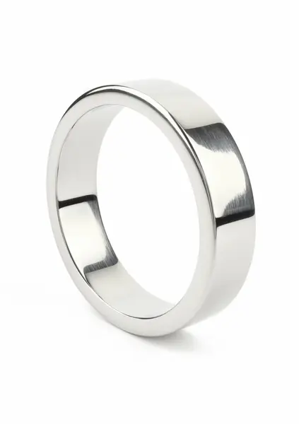 Mr. Steel Wide Band C-Ring 55mm Stainless Steel Comfort Fit