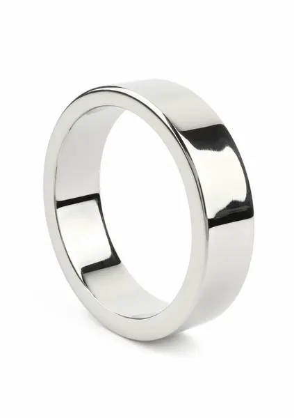 Mr. Steel Wide Band C-Ring 50mm Stainless Steel Comfort Fit