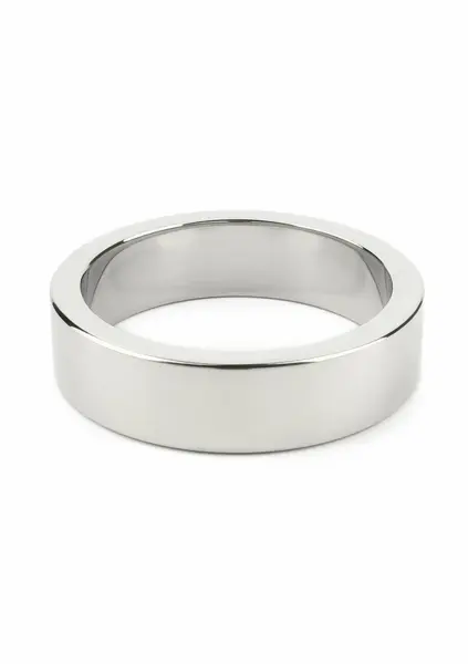Mr. Steel Wide Band C-Ring 50mm Stainless Steel Comfort Fit